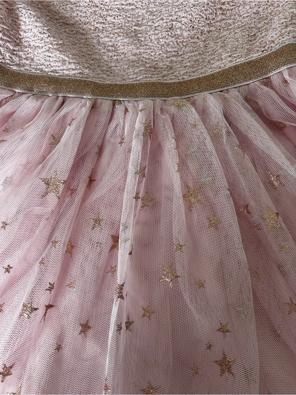 The Children's Place Pink Glitter Textured Dress